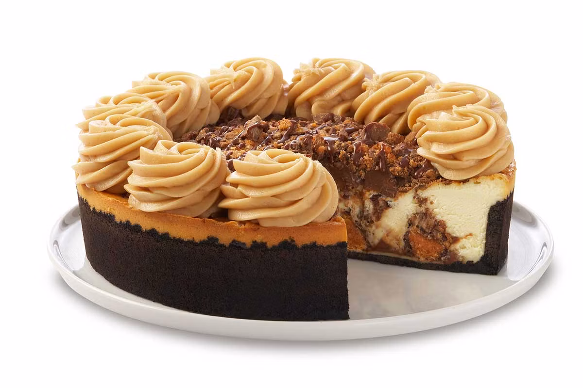 10-Inch Adam’s Peanut Butter Cup Fudge Ripple - The Cheesecake Factory Menu Prices 2026